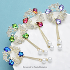 PENDRA Birdflora Bird and Flower Brooch