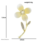 PENDRA Birdflora Bird and Flower Brooch
