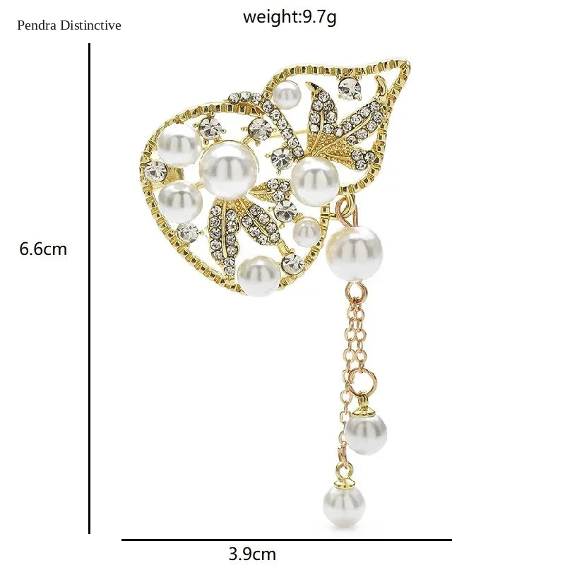 PENDRA Birdflora Bird and Flower Brooch