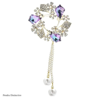 PENDRA Birdflora Bird and Flower Brooch