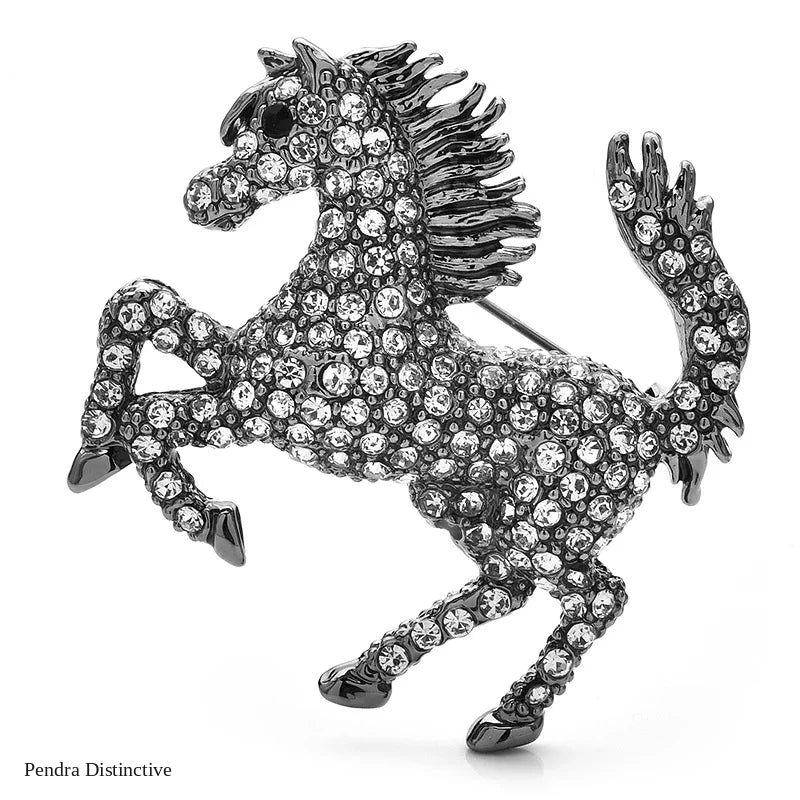 PENDRA Birdflora Bird and Flower Brooch