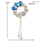PENDRA Birdflora Bird and Flower Brooch