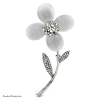 PENDRA Birdflora Bird and Flower Brooch