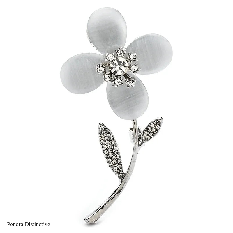 PENDRA Birdflora Bird and Flower Brooch