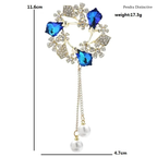 PENDRA Birdflora Bird and Flower Brooch