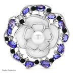 PENDRA Birdflora Bird and Flower Brooch
