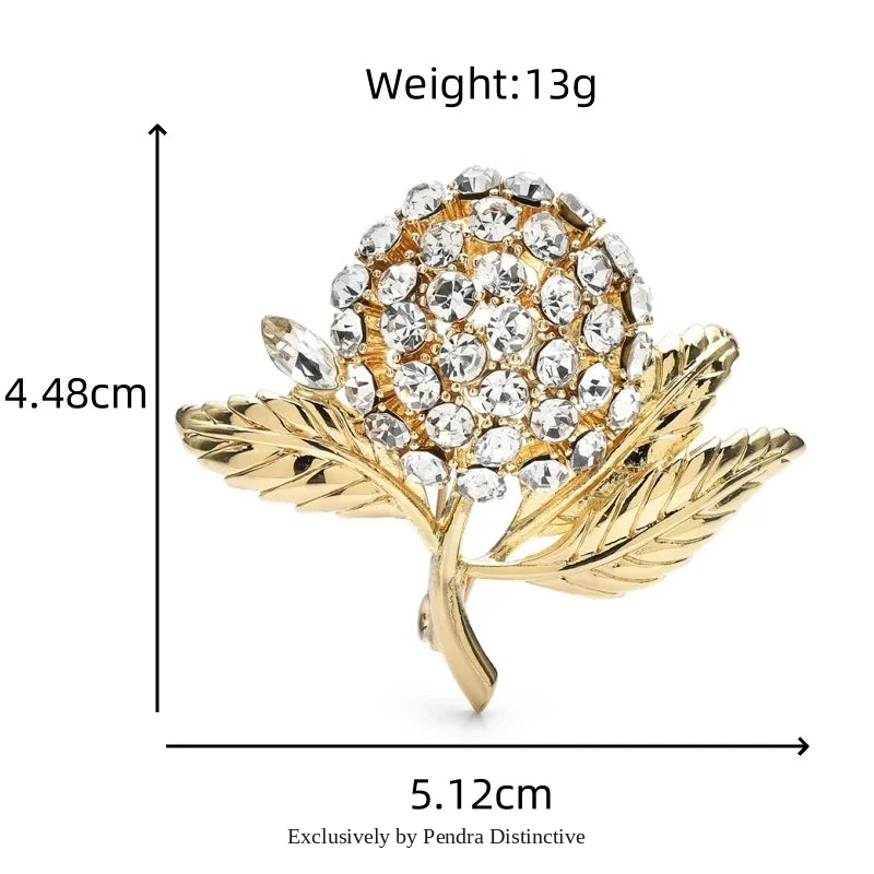 PENDRA Birdflora Bird and Flower Brooch