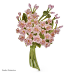 PENDRA Bouquetta 3-Color Enamel Flower Bouquet Brooch
