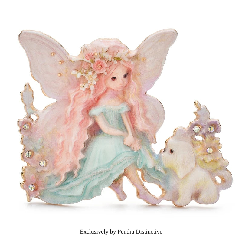 PENDRA Lovely Butterfly Elf Brooch