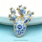 PENDRA Cactara Charming Cactus Brooch