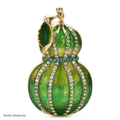 PENDRA Calabasha Enamel Calabash Brooch