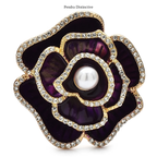 PENDRA Camellia Beautiful Flower Brooch