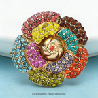 PENDRA Camellia Beautiful Flower Brooch