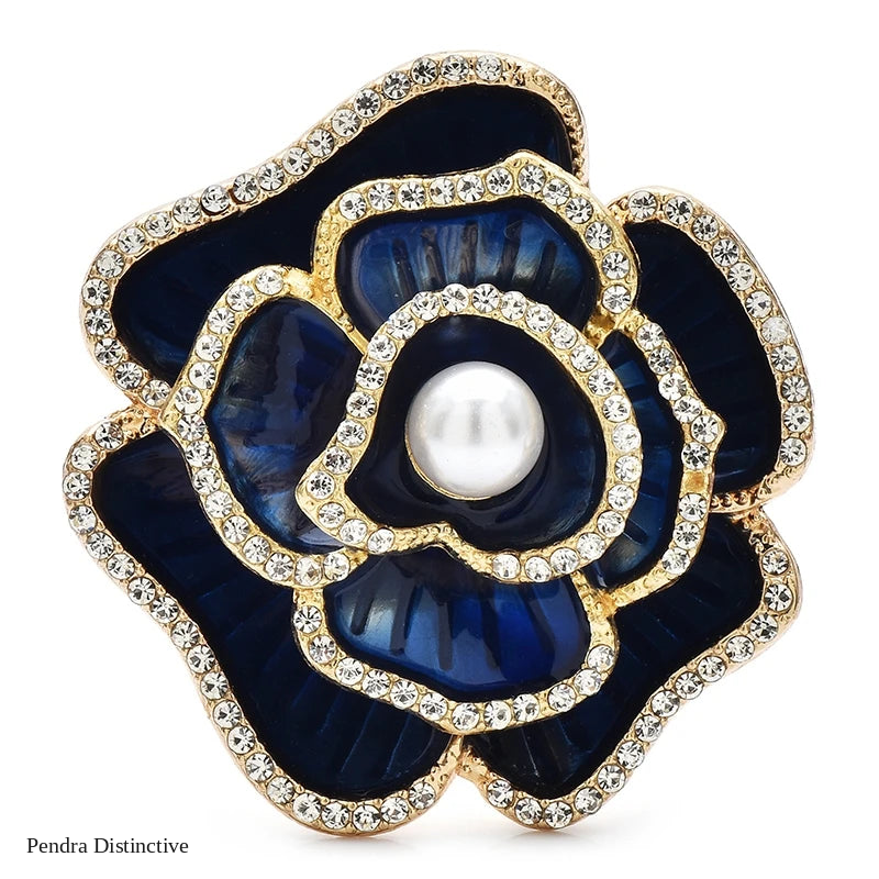 PENDRA Camellia Beautiful Flower Brooch
