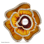 PENDRA Camellia Beautiful Flower Brooch