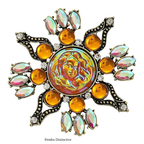 PENDRA Vintage Cameo Face Brooch