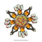 PENDRA Vintage Cameo Face Brooch