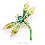 PENDRA Celestine Crystal Brooch