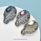 PENDRA Celestine Crystal Brooch