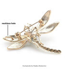 PENDRA Celestine Crystal Brooch