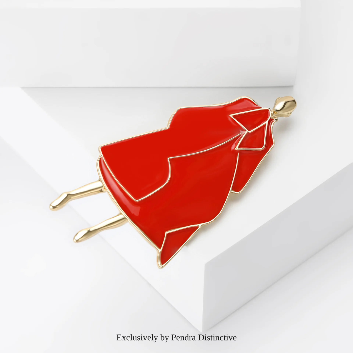 PENDRA Charming Beauty Lady Brooch