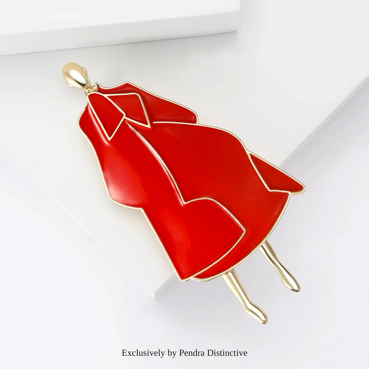PENDRA Charming Beauty Lady Brooch