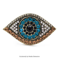 PENDRA Charming Eye 2-color Brooch
