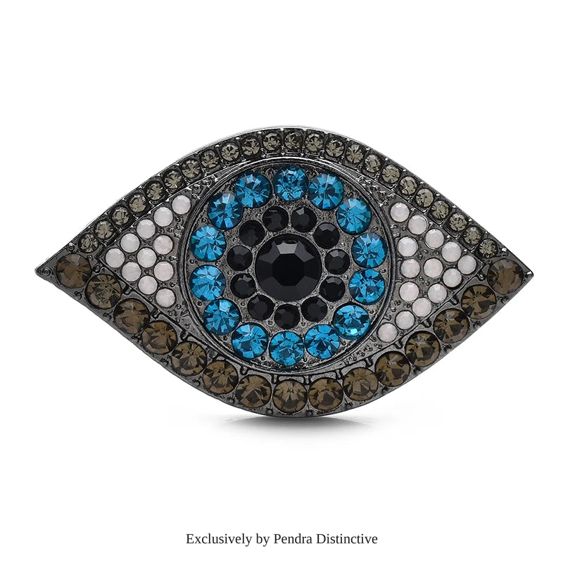 PENDRA Charming Eye 2-color Brooch
