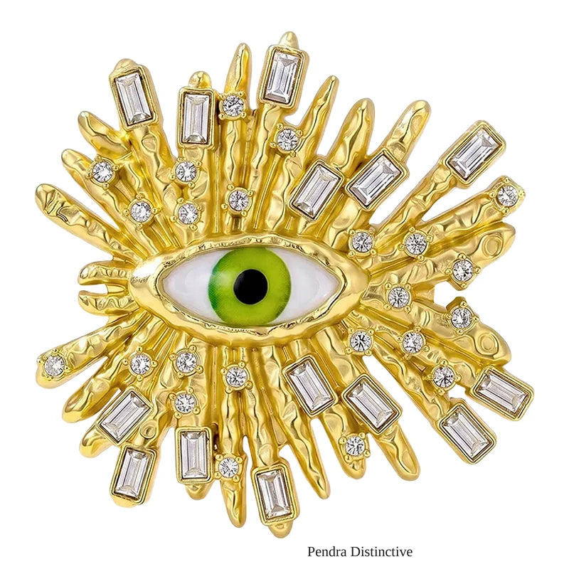 PENDRA Charming Eye Brooch