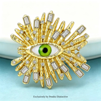 PENDRA Charming Eye Brooch