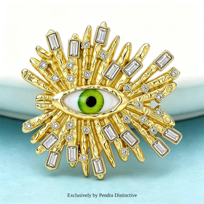 PENDRA Charming Eye Brooch