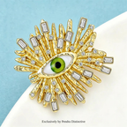 PENDRA Charming Eye Brooch