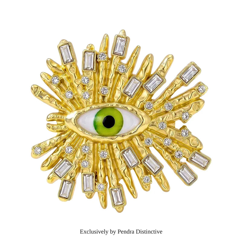 PENDRA Charming Eye Brooch