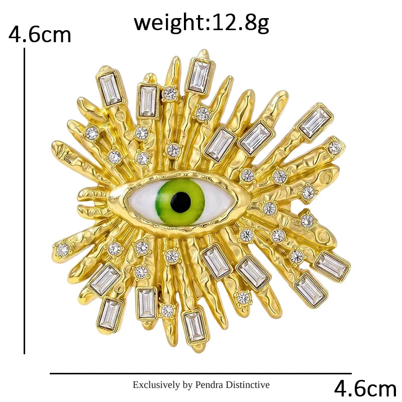 PENDRA Charming Eye Brooch
