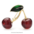PENDRA Cherryelle Delicious Cherry Brooch