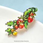 PENDRA Cherryroma Cherry Tomato Brooch