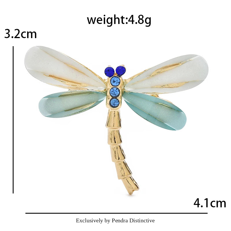PENDRA Classical Dragonfly Brooch