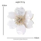 PENDRA Clovera Clover Flower Brooch