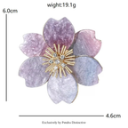 PENDRA Clovera Clover Flower Brooch