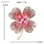 PENDRA Clovera Clover Flower Brooch