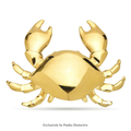 PENDRA Coastal Crab Stainless Steel Brooch