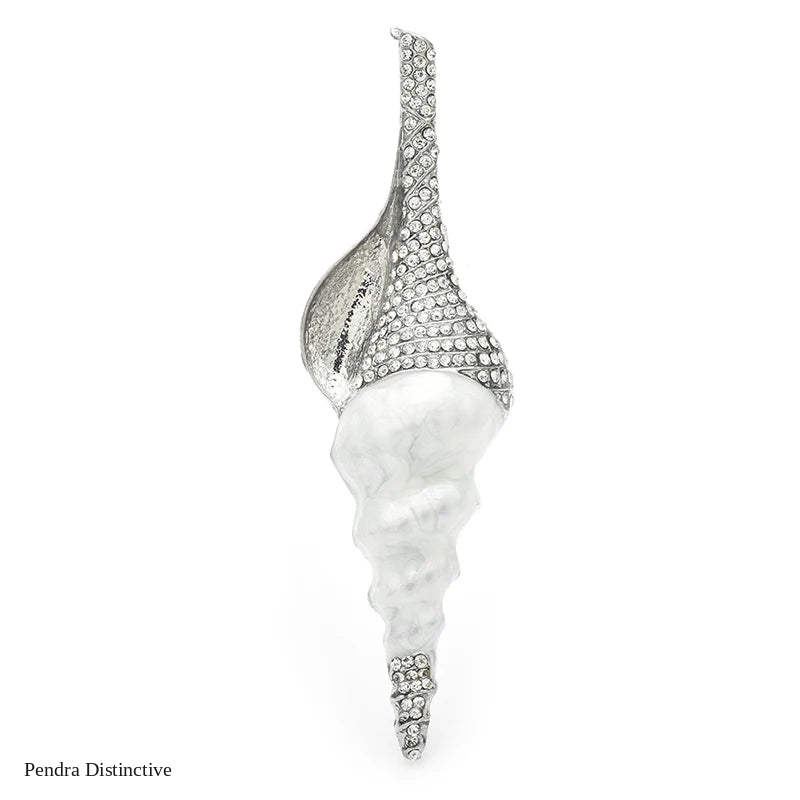 PENDRA Conchella Charming Conch Brooch