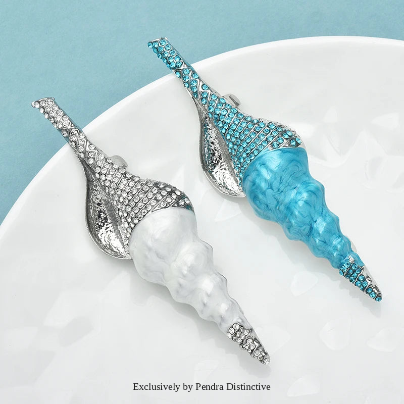 PENDRA Conchella Charming Conch Brooch