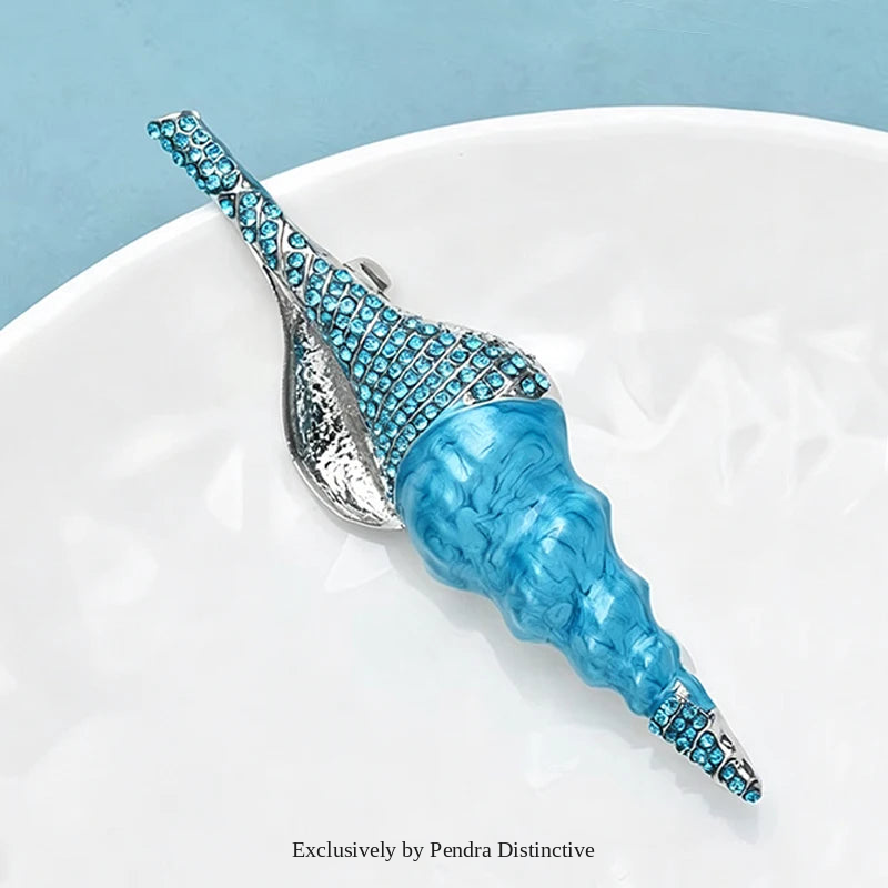 PENDRA Conchella Charming Conch Brooch