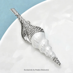 PENDRA Conchella Charming Conch Brooch