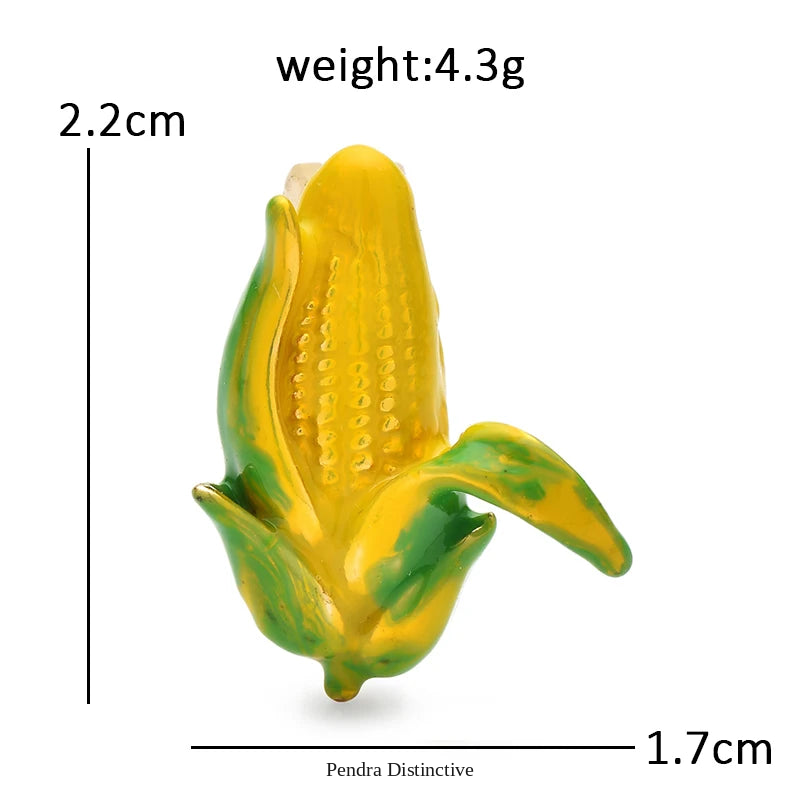 PENDRA Cornelia Cute Corn Brooch