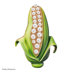 PENDRA Cornelia Pearl Corn Brooch