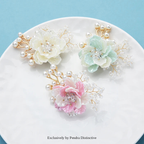 PENDRA Crystelle Handmade Crystal Flower Brooch