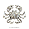 PENDRA Cut Crab Brooch