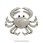 PENDRA Cut Crab Brooch